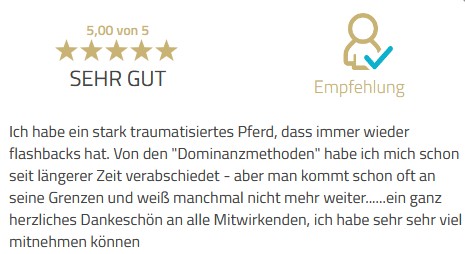 Feedback Liebe der Pferde