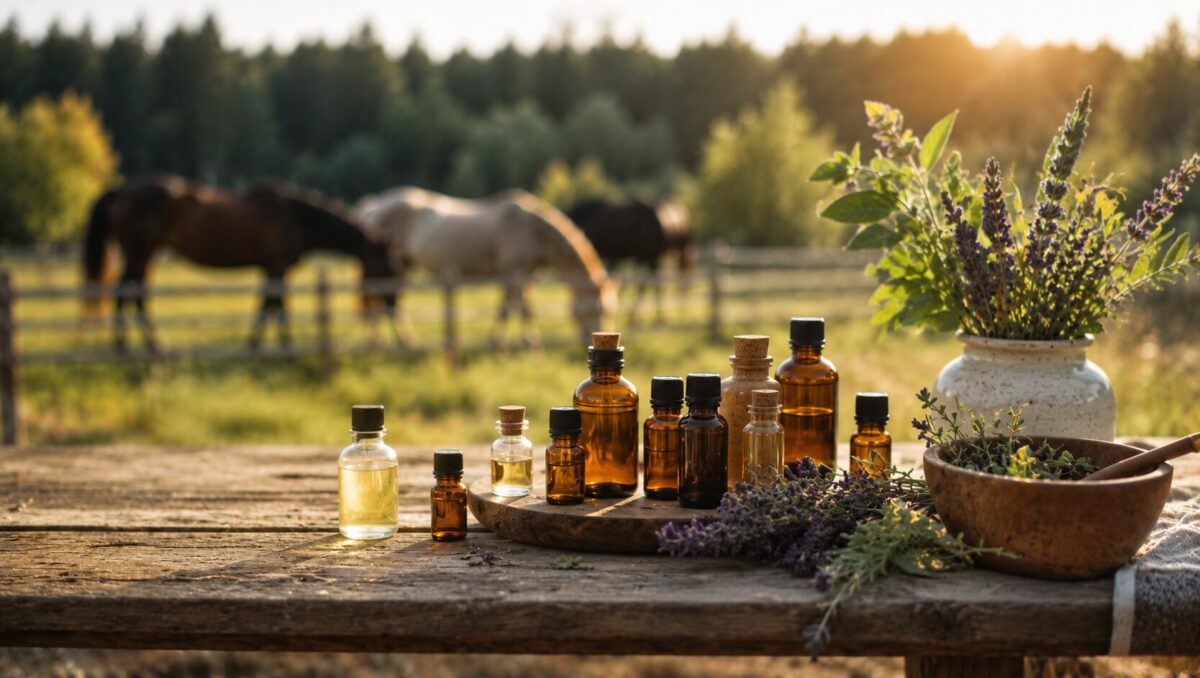 Aromatherapie für Pferde