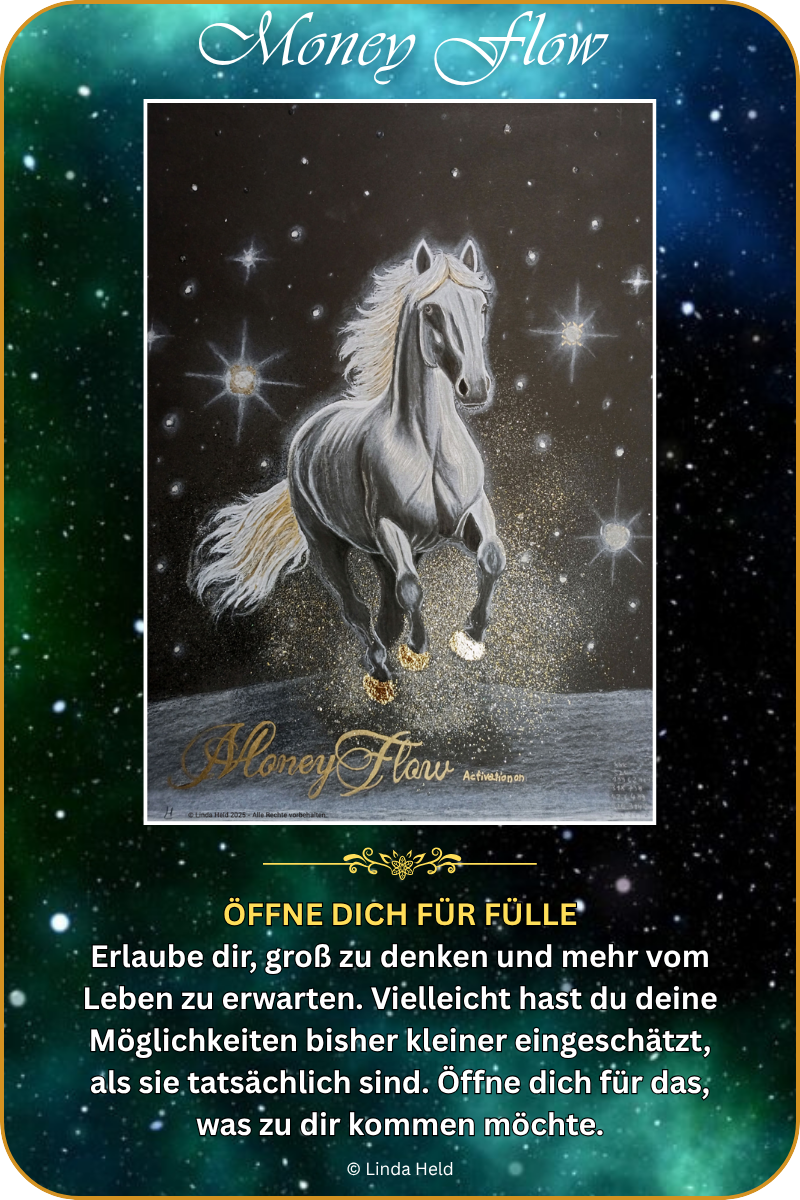 EnergyHorses-Impulskarte: Öffne dich für Inspiration