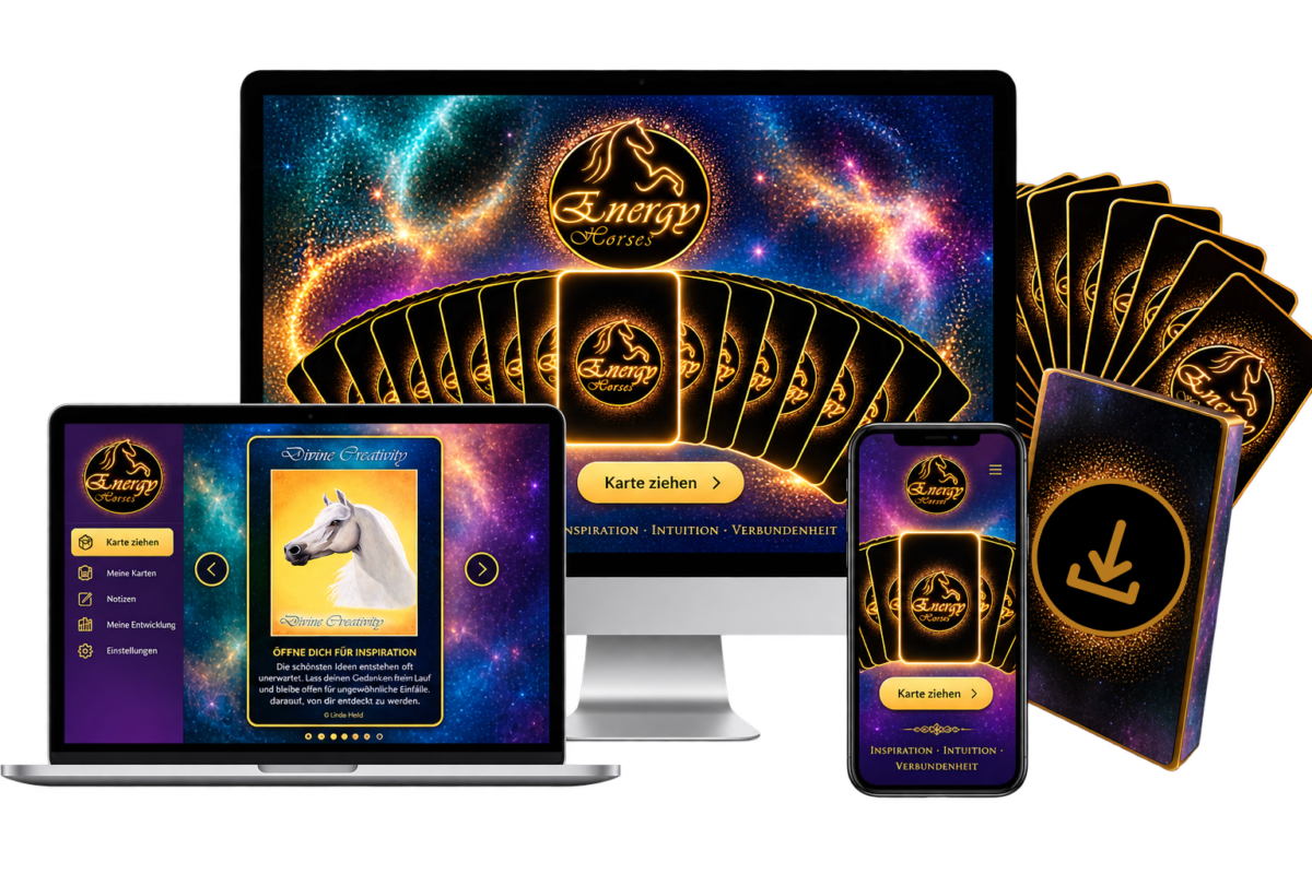 EnergyHorses Kartenset mit Download Mockup